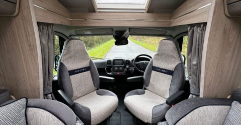Interior of Elddis Motorhome